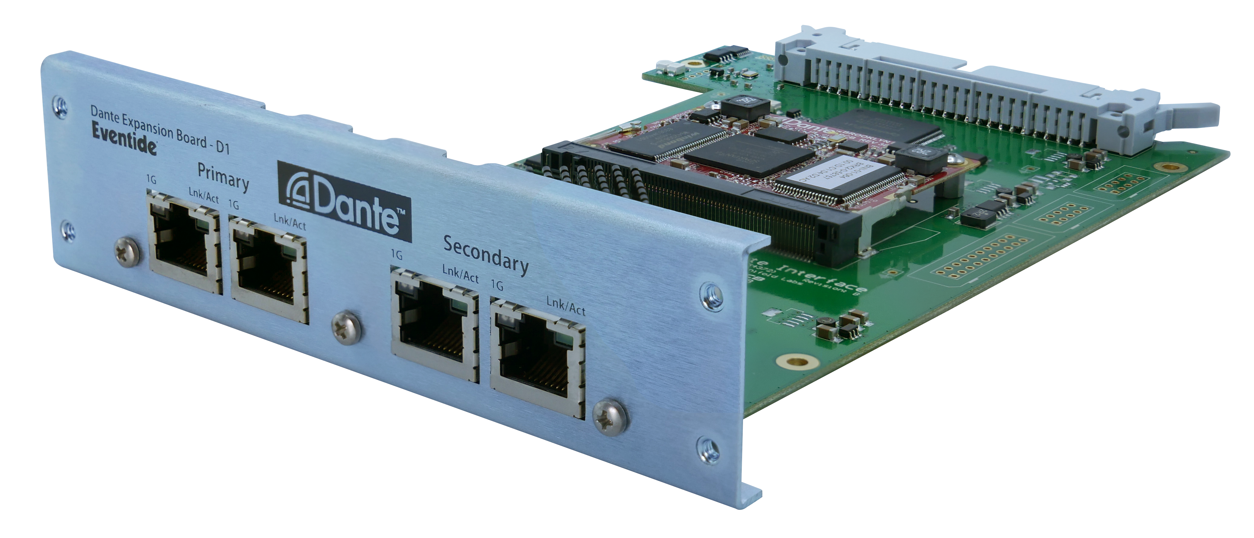 Dante-H9000 Expansion Card - Profile View