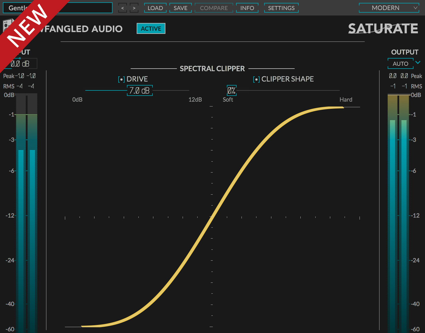 Screenshot of Elevate Plug-in Saturate