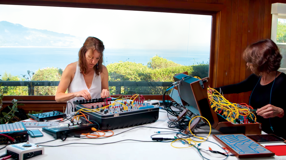Suzanne Cianni and Kailtyn Aurelia Smith recording Sunnery
