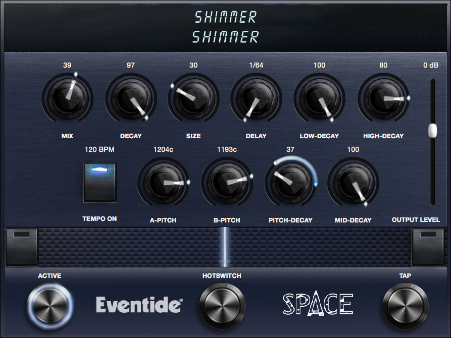 Shimmer Algorithm Controls