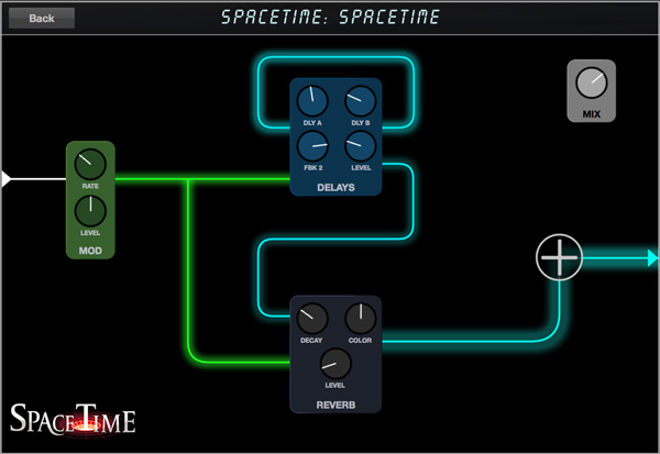 SpaceTime Pedal View Screenshot