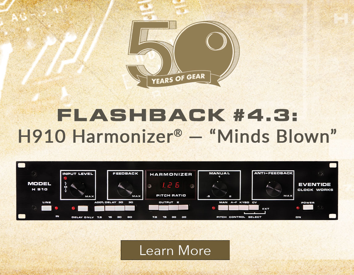 eventide h910 harmonizer what artists used
