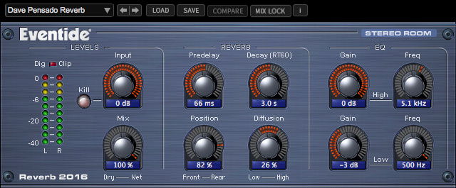 eventide h910 harmonizer & stereo room reverb eventide h910 harmonizer & stereo room reverb