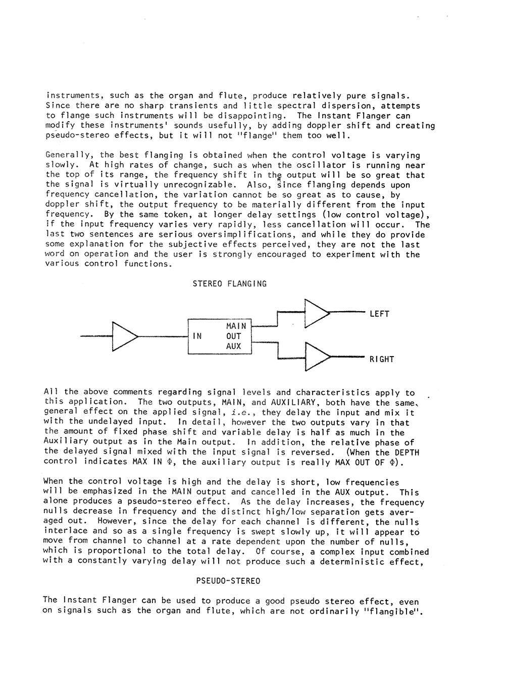 Instant Flanger Manual Page 7 Instant Flanger Manual Page 7