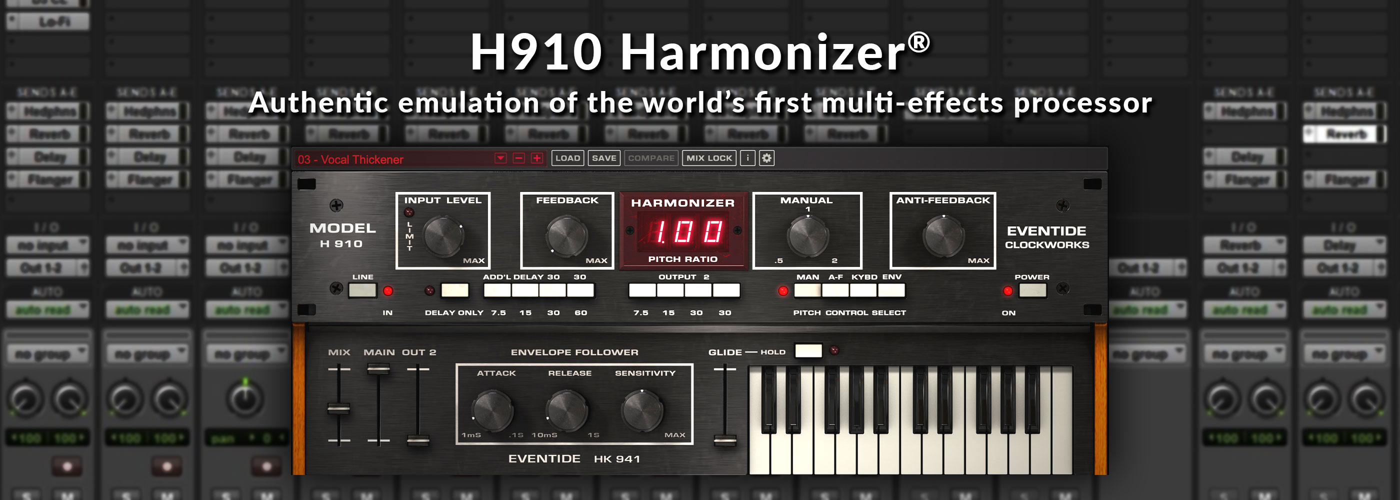 eventide h910 harmonizer usage